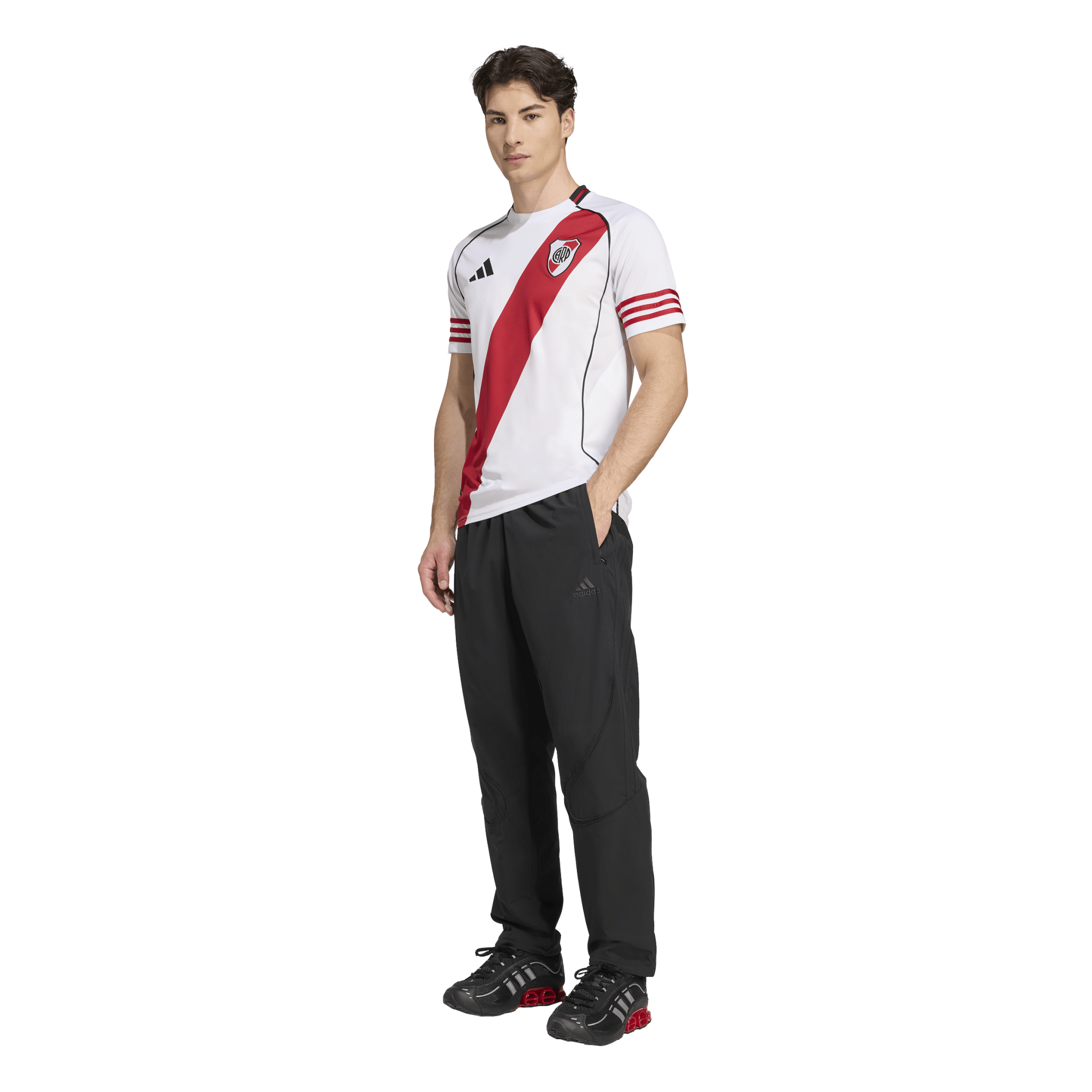adidas River Plate Home Men's Soccer Jersey 25/26 - White - Best Buy Soccer